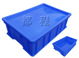 X222塑料（liào）周轉箱（箱（xiāng）蓋可選）