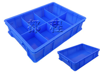 X266/266-1塑料周轉（zhuǎn）箱（可帶（dài）隔板） 