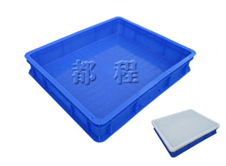 X286塑料周轉（zhuǎn）箱（箱蓋可選（xuǎn），可（kě）帶眼）